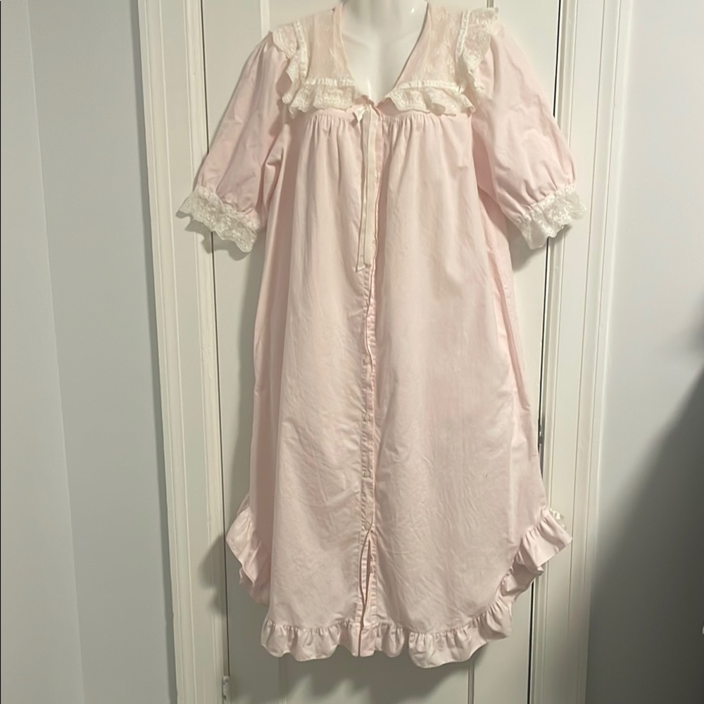Jodie Arden Vintage Pink Cotton Nightgown